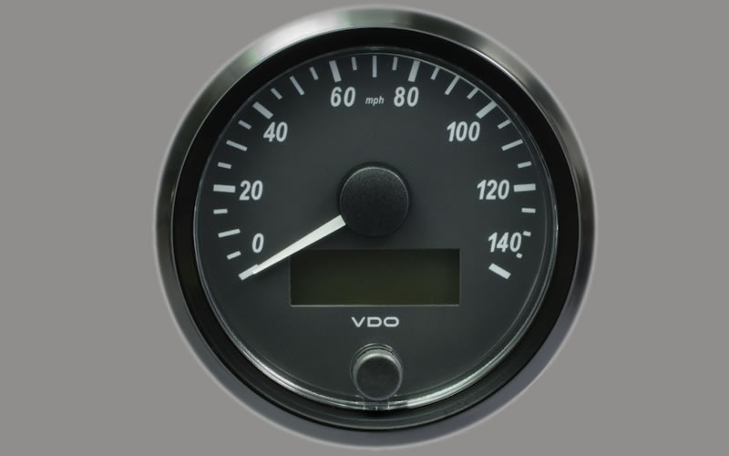 SingleViu Speedometer 140 Mph